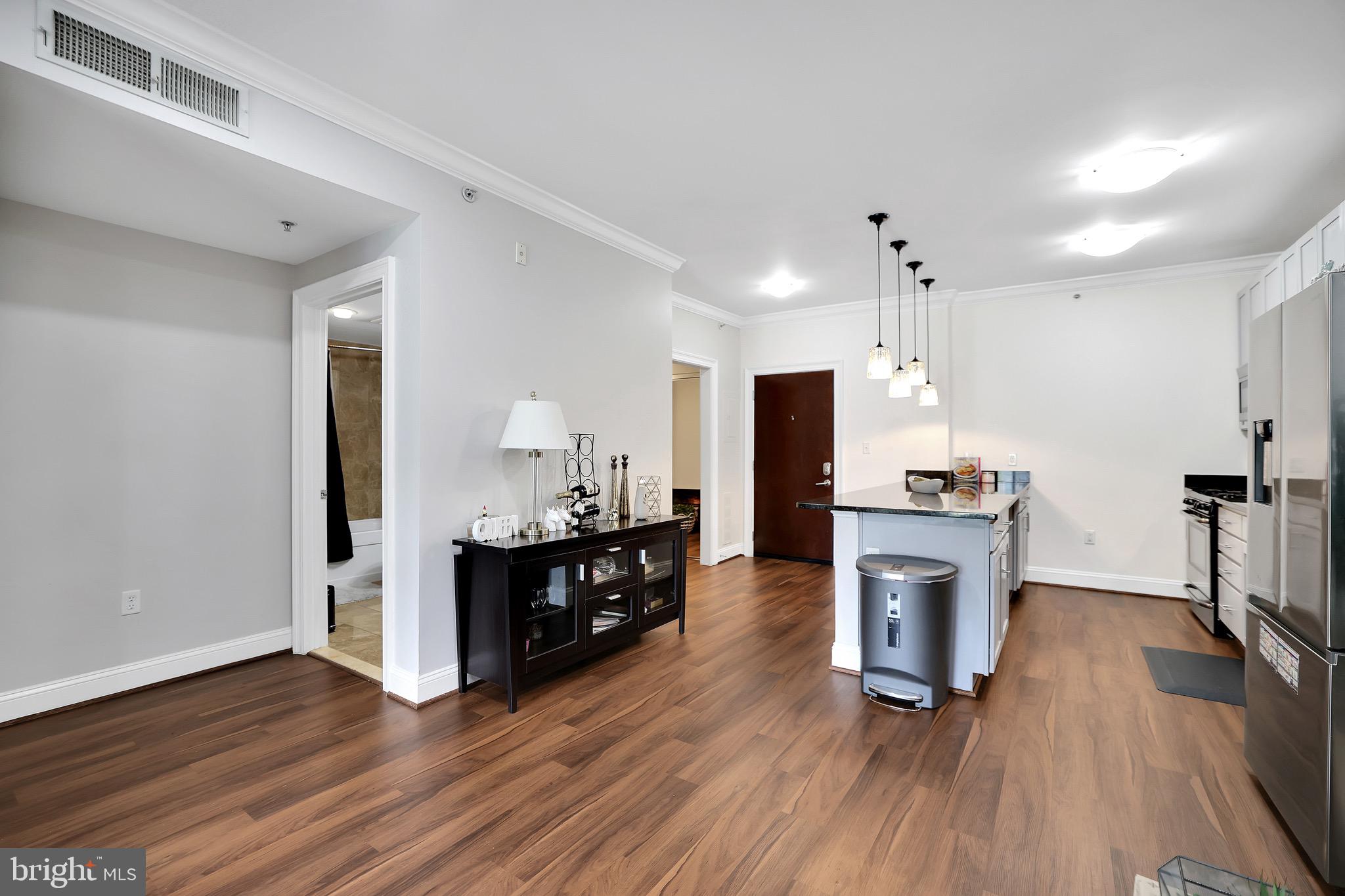6301 Edsall Road, Unit 104 Alexandria, VA 22312 - Photo 10 of 28 a view of kitchen with sink and refrigerator