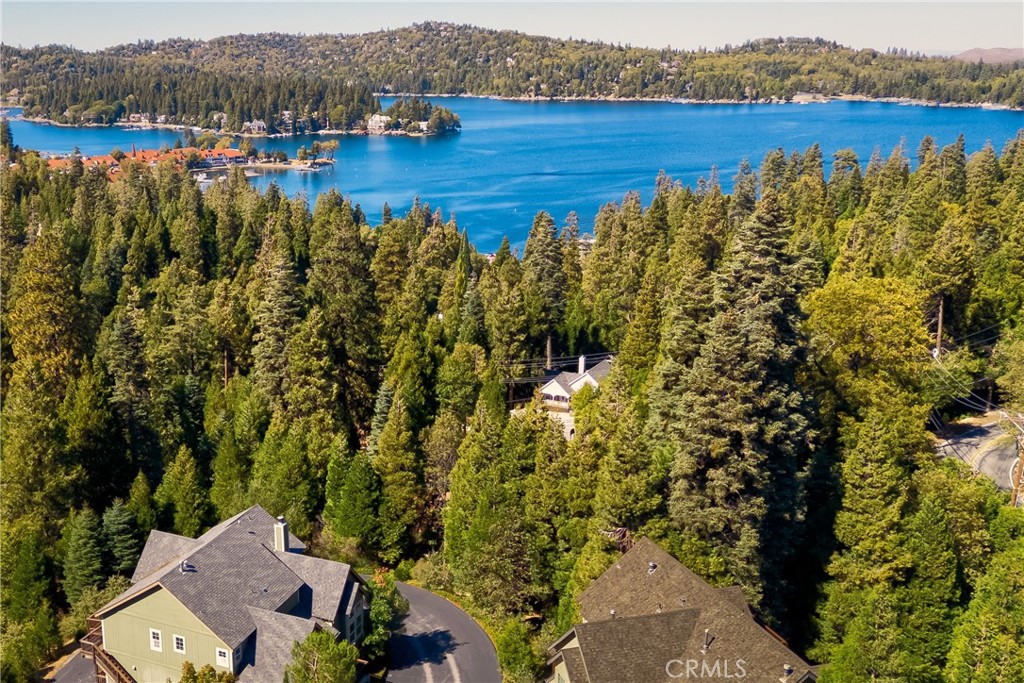 28449 Fresh Spring Lane Lake Arrowhead, CA 92352 - Photo 2 of 55 a view of a lake with houses