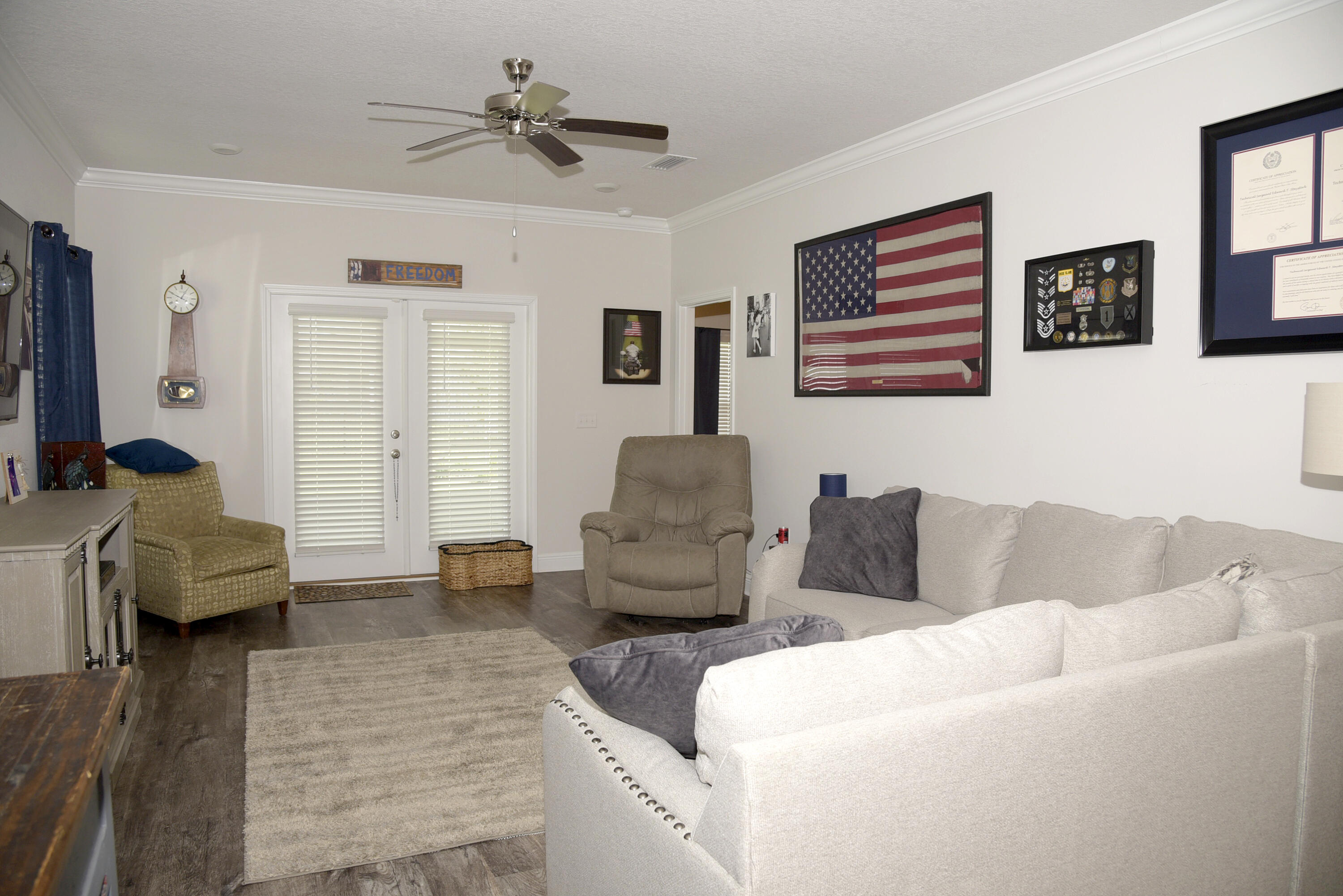 328 Lightning Bug Lane Freeport, FL 32439 - Photo 20 of 43 a living room with furniture and a couch