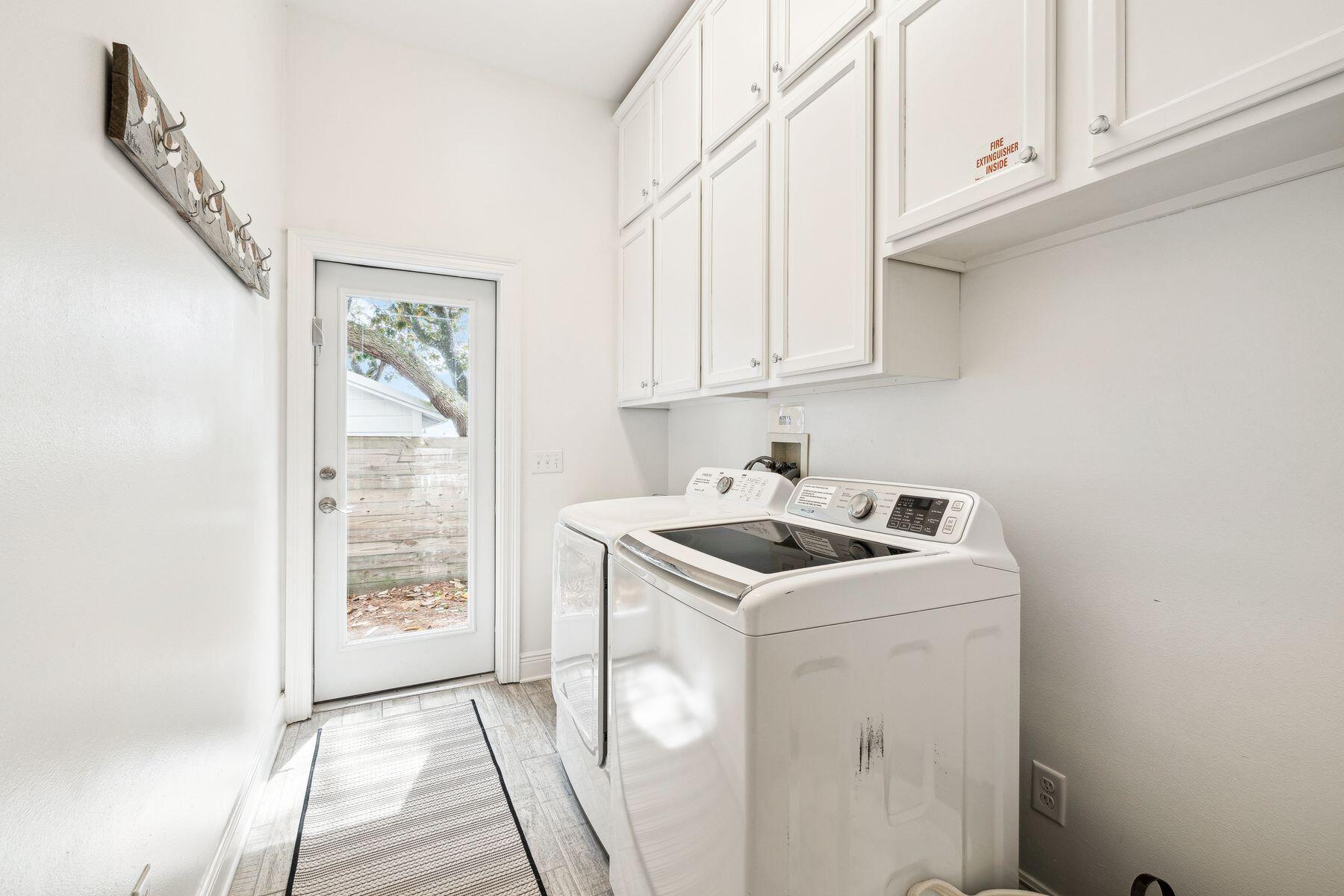 32 Hickory Street Santa Rosa Beach, FL 32459 - Photo 24 of 33 a utility room with dryer and washer