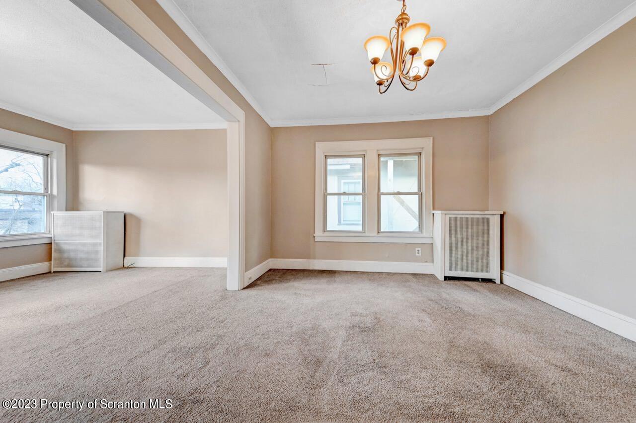 538 Wheeler Avenue Scranton, PA 18510 - Photo 39 of 65 a view of an empty room with a window