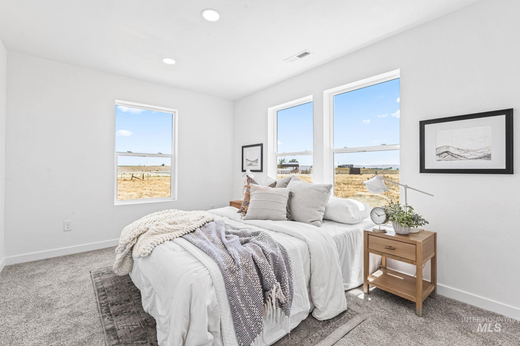1117 Olds Ferry Road Weiser, ID 83672 - Photo 24 of 35 Carpeted bedroom with multiple windows and recessed lighting