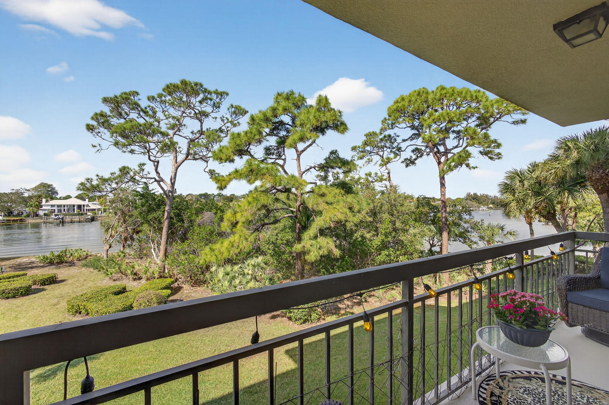 1901 Marina Isle Way, Unit 304 Jupiter, FL 33477 - Photo 38 of 64 a view of a balcony with wooden floor