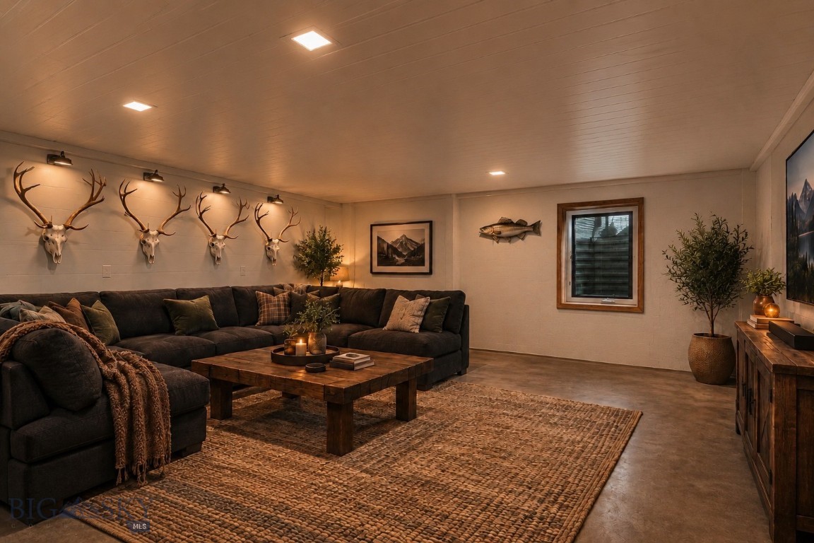 623 River Road Townsend, MT 59644 - Photo 31 of 68 Virtually rendering of finished basement