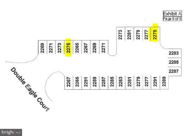 2275 Double Eagle Court Reston, VA 20191 - Photo 40 of 40 Reserved parking diagram