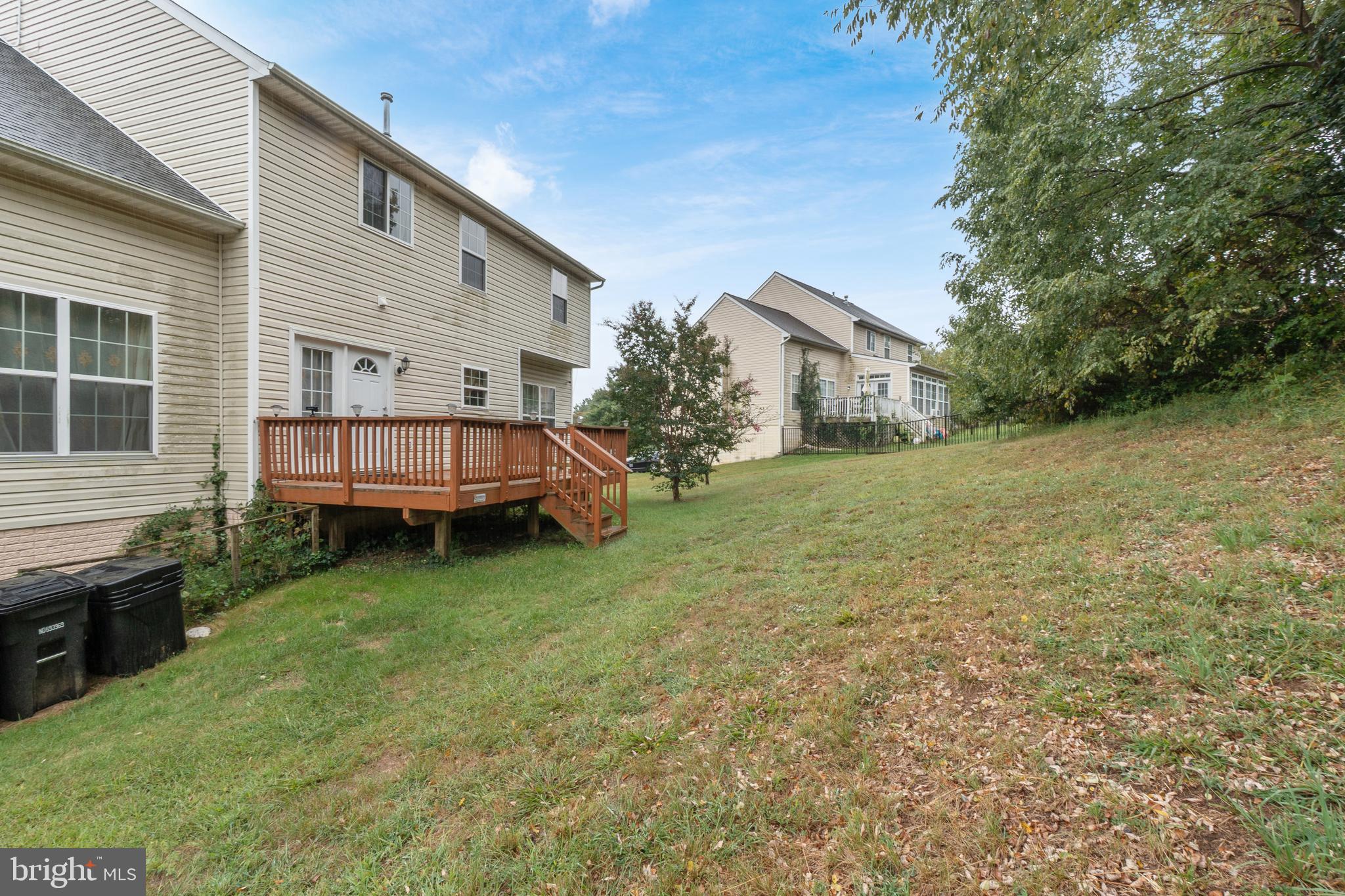 10107 Mike Road Fort Washington, MD 20744 - Photo 35 of 35 a view of backyard with deck