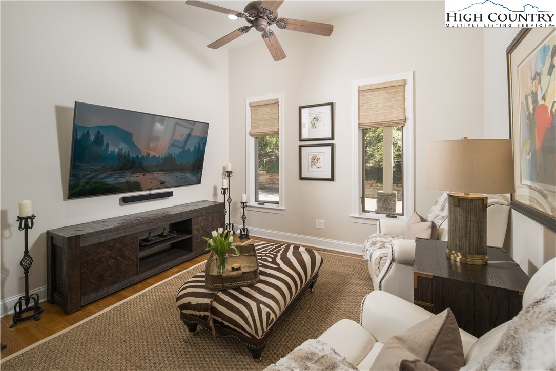 1005 Evergreen Drive Boone, NC 28607 - Photo 13 of 44 a living room with furniture and a flat screen tv