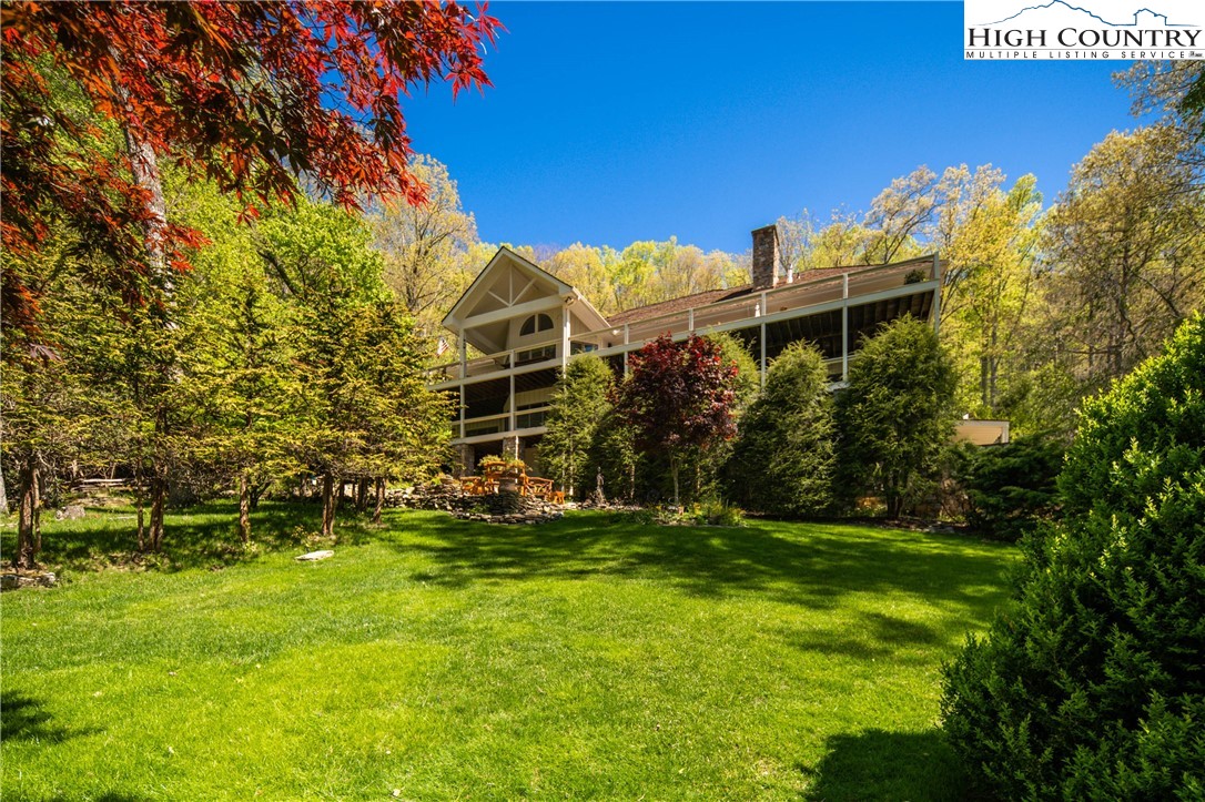 1005 Evergreen Drive Boone, NC 28607 - Photo 35 of 44 a front view of a house with a yard