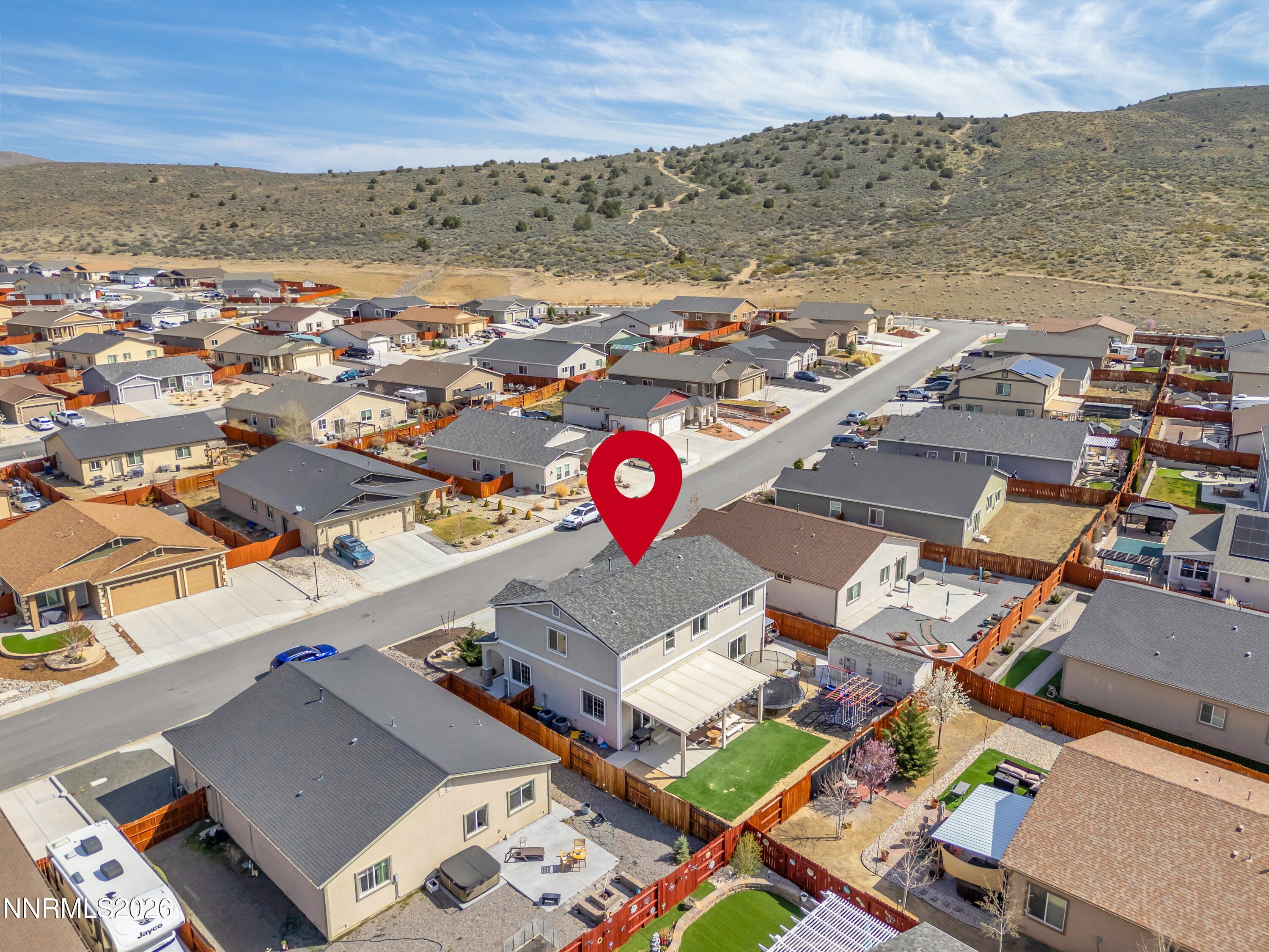 18648 Granite Peak Court Reno, NV 89508 - Photo 46 of 53 an aerial view of a city