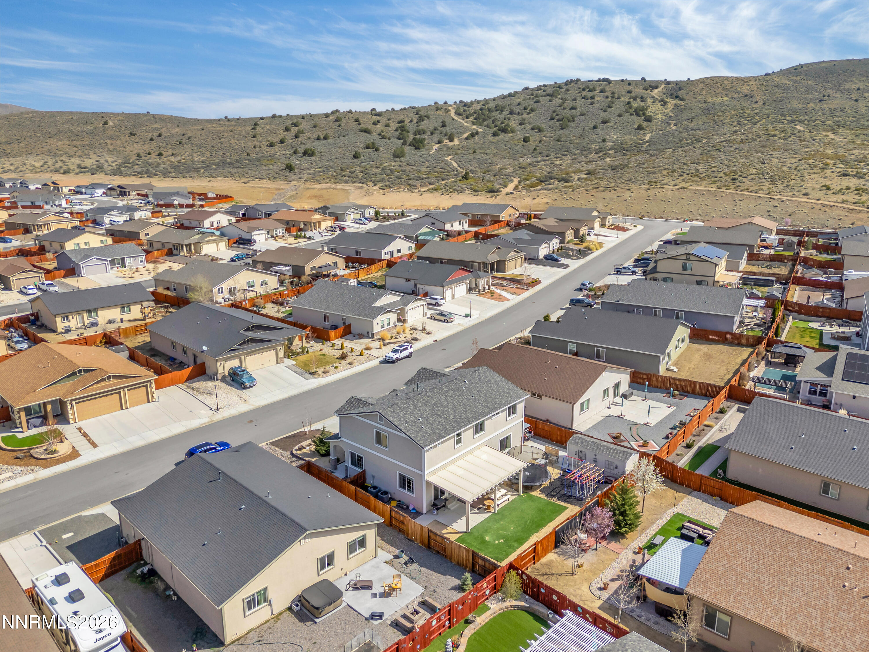 18648 Granite Peak Court Reno, NV 89508 - Photo 47 of 53 an aerial view of a city