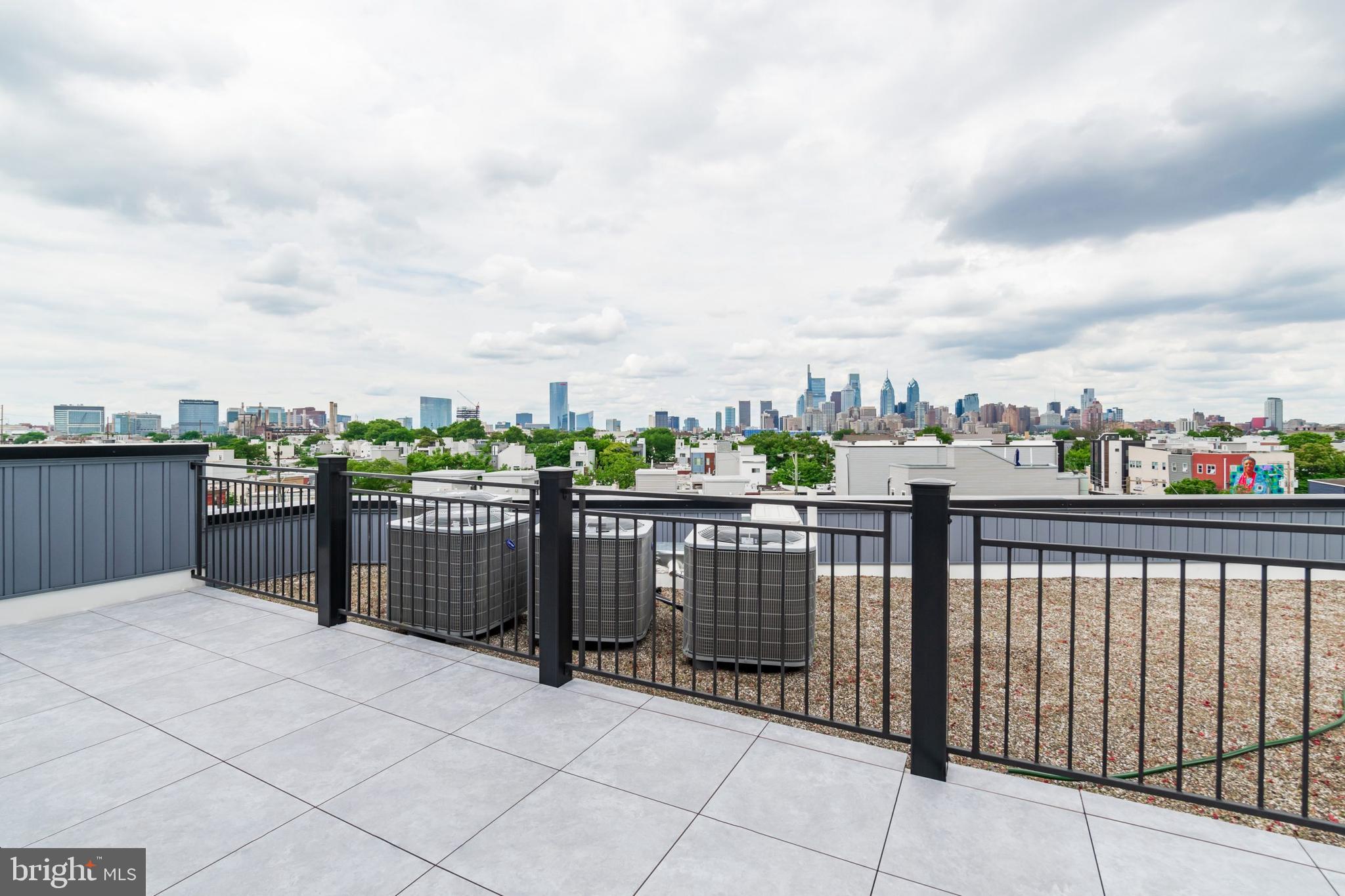 1622 Point Breeze Avenue, Unit 410 Philadelphia, PA 19145 - Photo 17 of 20 a view of city from balcony
