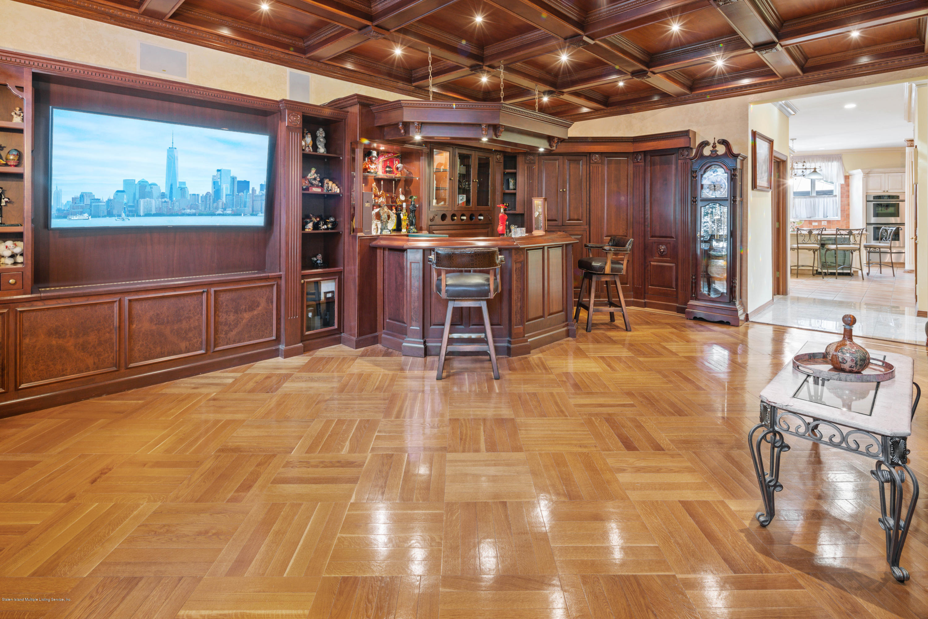 163 4 Corners Road Staten Island, NY 10304 - Photo 16 of 37 Stunning ceiling and Built-Ins
