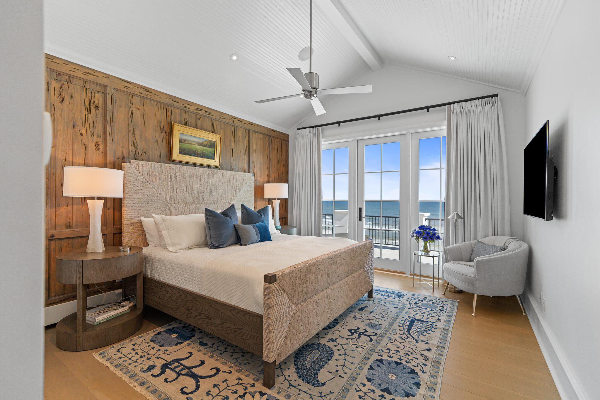 24 Escape Dr Inlet Beach Inlet Beach, FL 32461 - Photo 37 of 69 a bedroom with a bed couch and a window