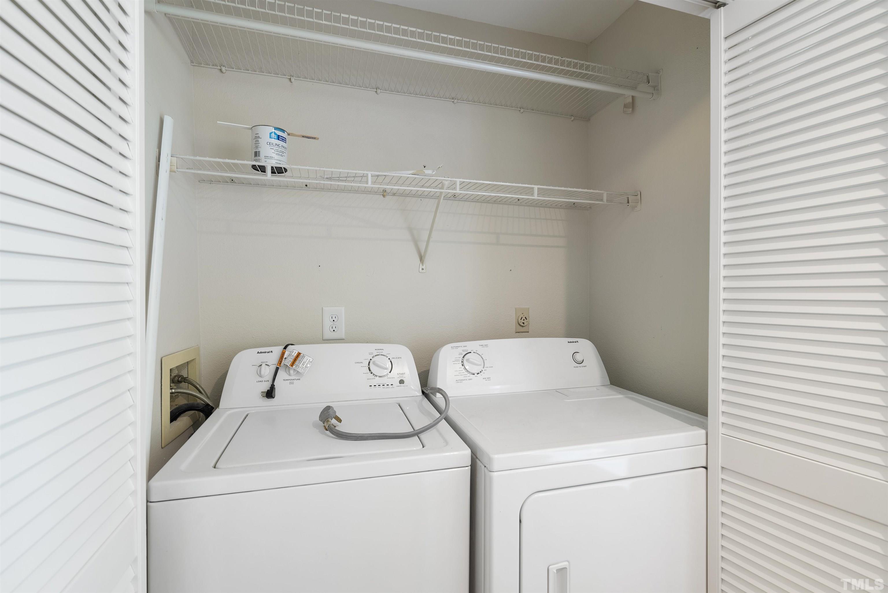 7779 Falcon Rest Circle Raleigh, NC 27615 - Photo 27 of 28 a utility room with dryer and washer
