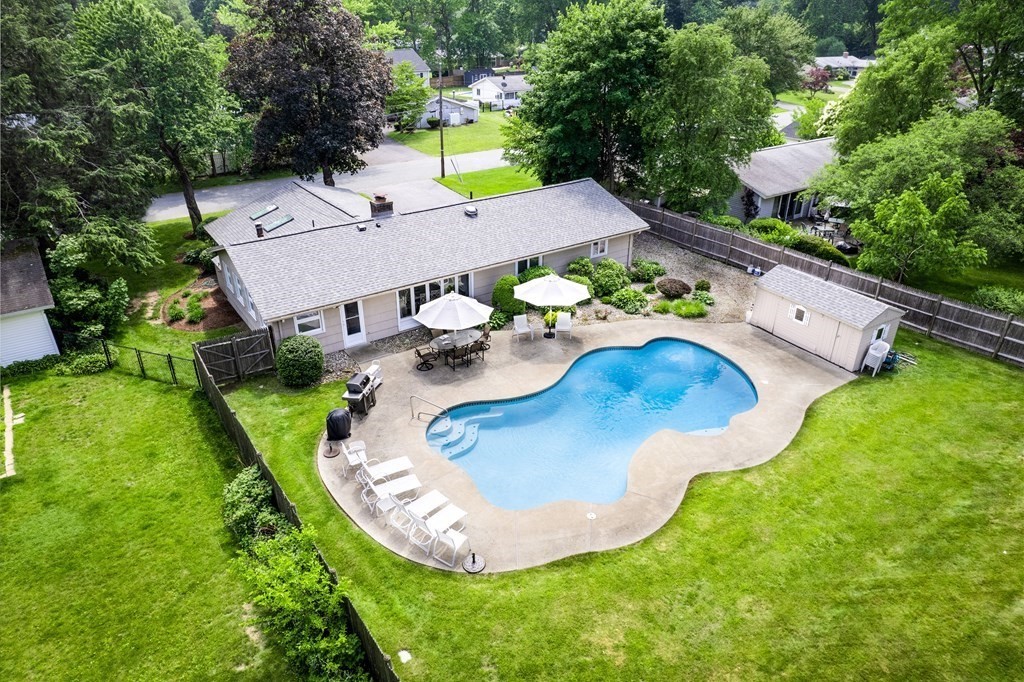 41 Lohnes Road Framingham, MA 01701 - Photo 1 of 36 an aerial view of a house with outdoor space