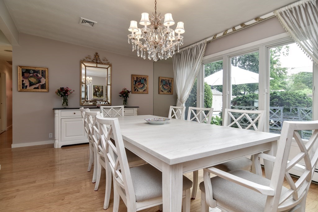 41 Lohnes Road Framingham, MA 01701 - Photo 17 of 36 a view of a dining room with furniture window and outside view