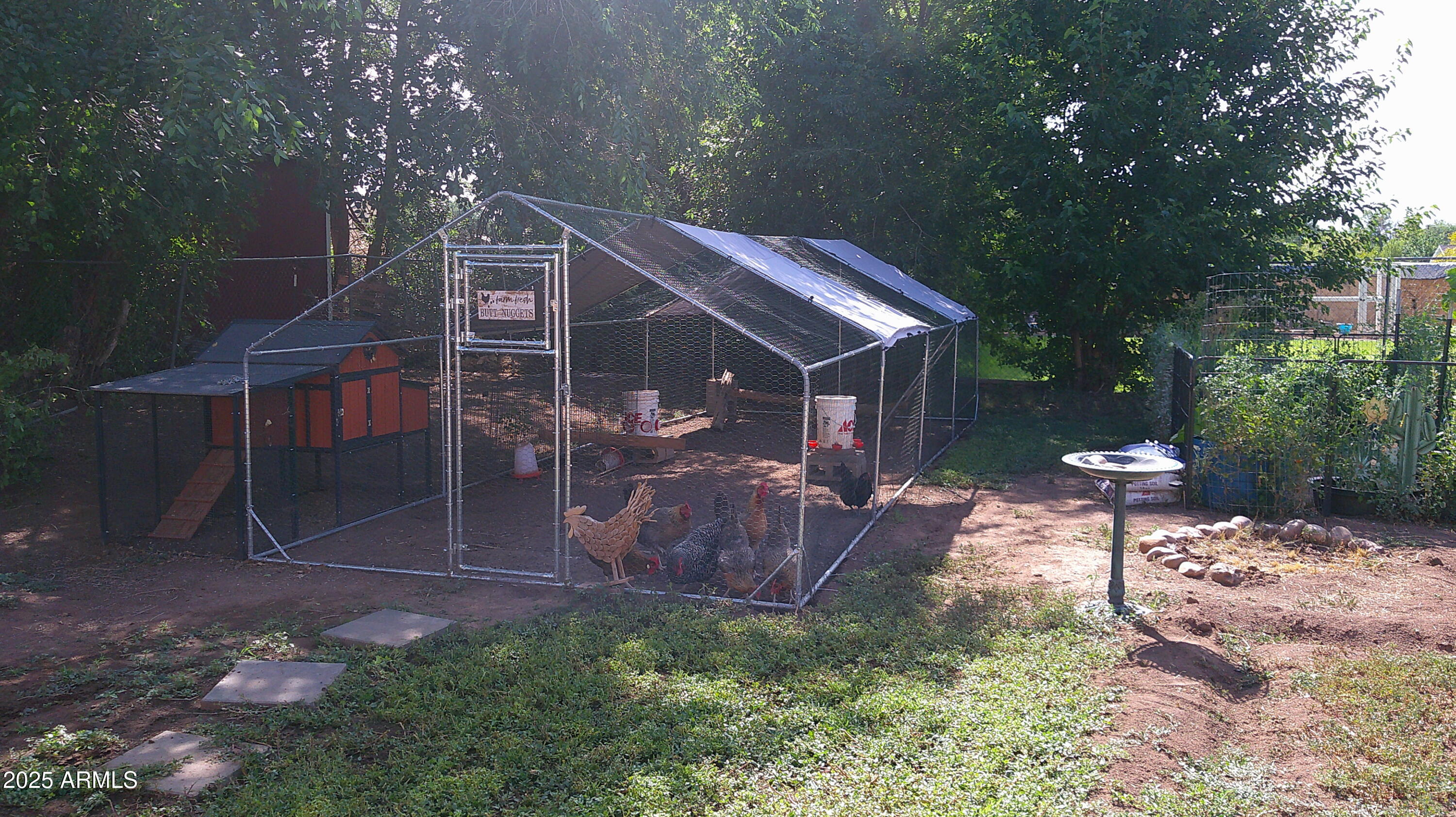 44 South 3rd Street West Snowflake, AZ 85937 - Photo 58 of 70 a backyard of a house with table and chairs