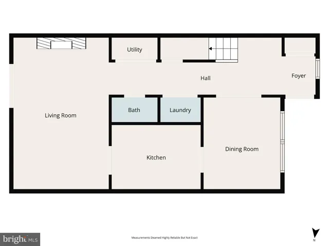 a picture of a bench in front of a door