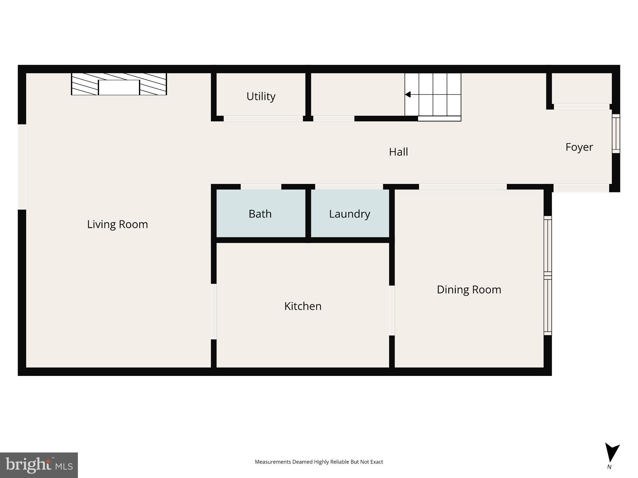10 Raleigh Place Willingboro, NJ 08046 - Photo 31 of 33 Level 1 Floor Plan