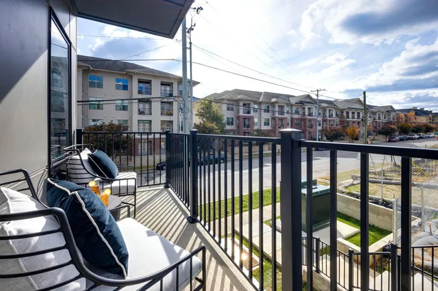 a room with gym equipment and a large window