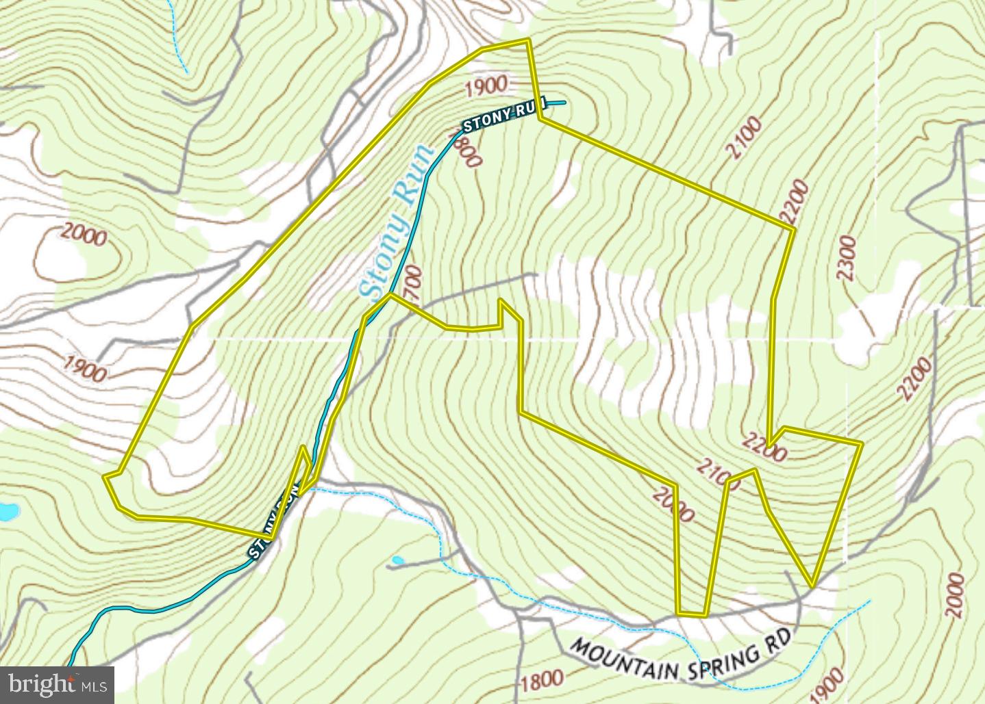 21205 Long Mountain Road Southwest Westernport, MD 21562 - Photo 7 of 142 Contours