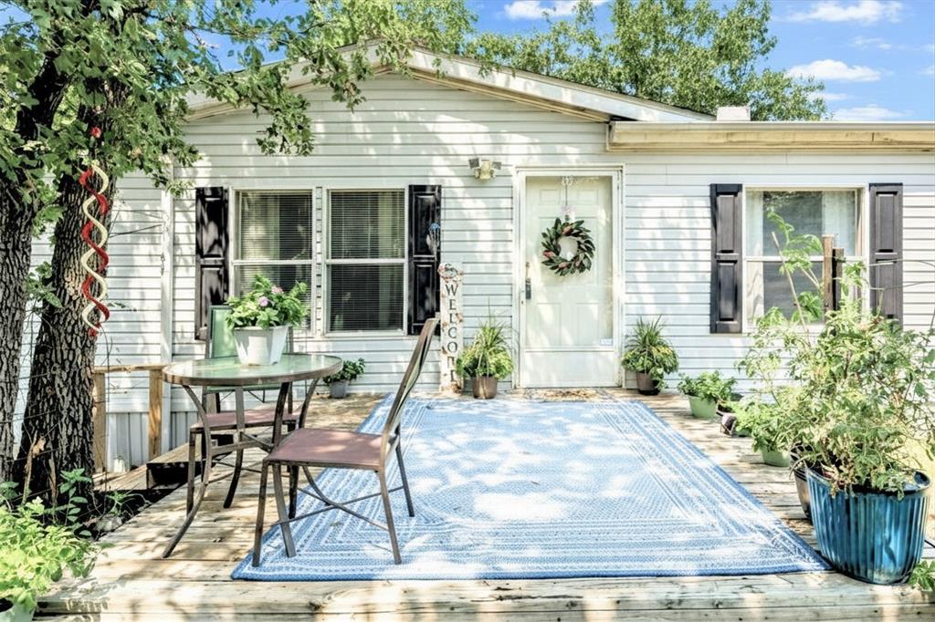 Front of house and porch