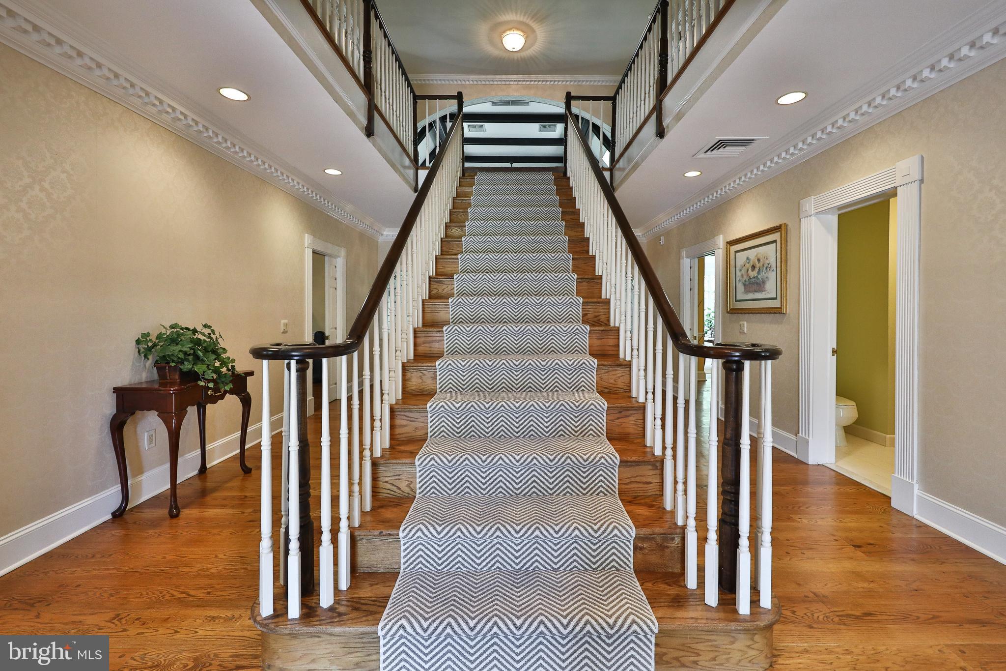 1345 Fording Brook Road Ambler, PA 19002 - Photo 29 of 60 Solid Hardwood steps w/ New Runner