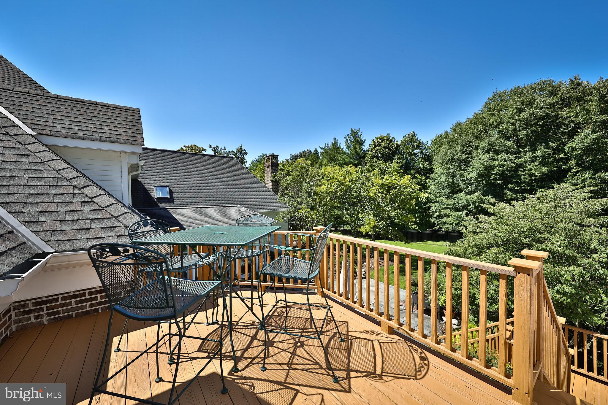 1345 Fording Brook Road Ambler, PA 19002 - Photo 39 of 60 2nd Floor Balcony w/ Rear Yard Views