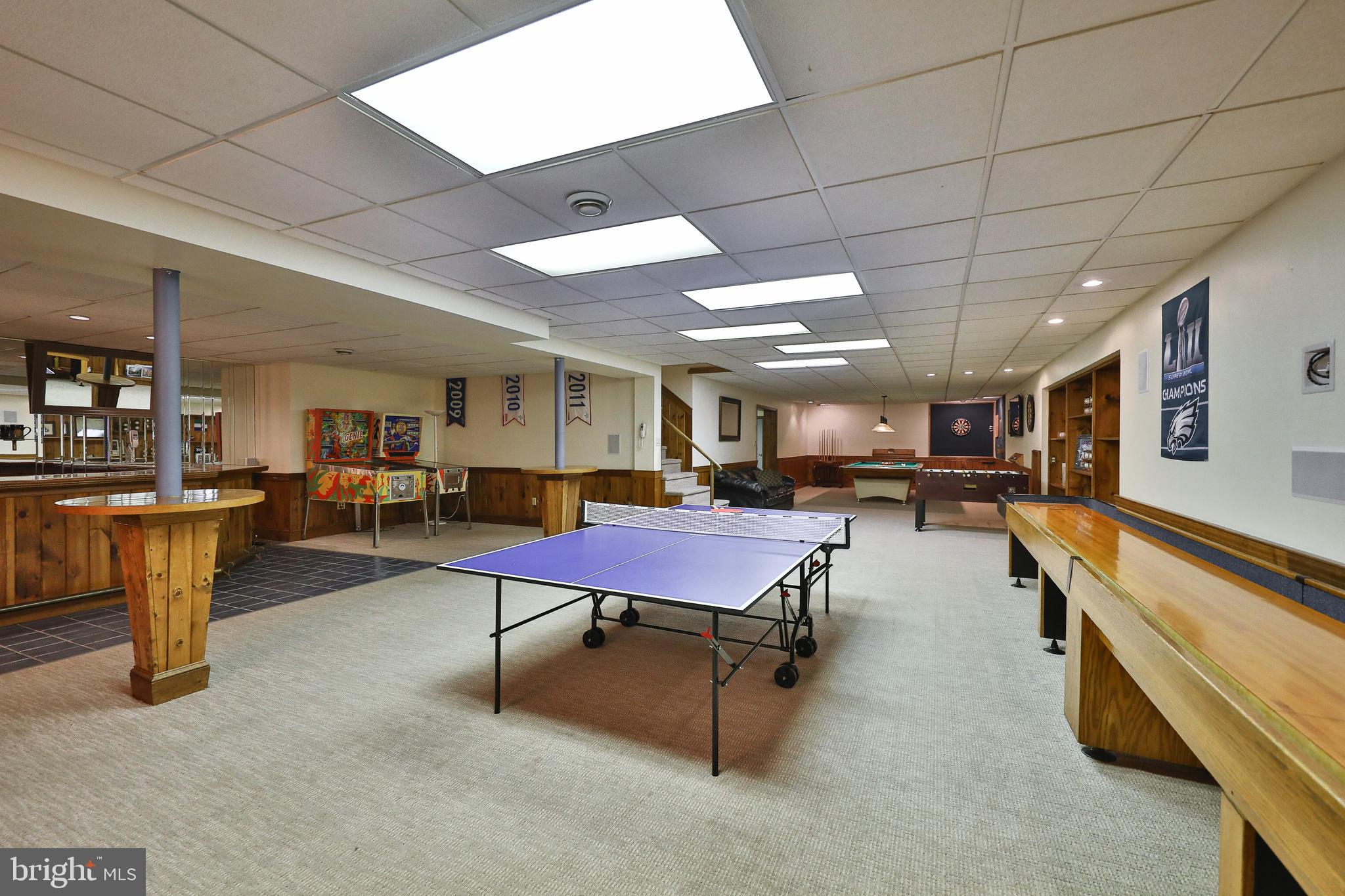 1345 Fording Brook Road Ambler, PA 19002 - Photo 43 of 60 Finished Basement for Gaming