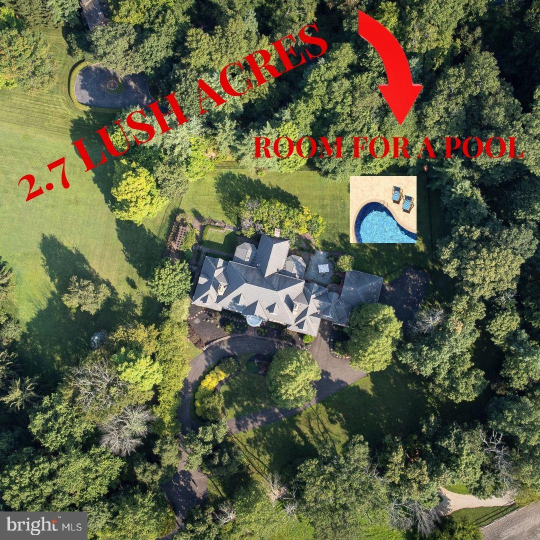 1345 Fording Brook Road Ambler, PA 19002 - Photo 48 of 60 2.7 Acre Lot with PLENTY of Room for a Pool!