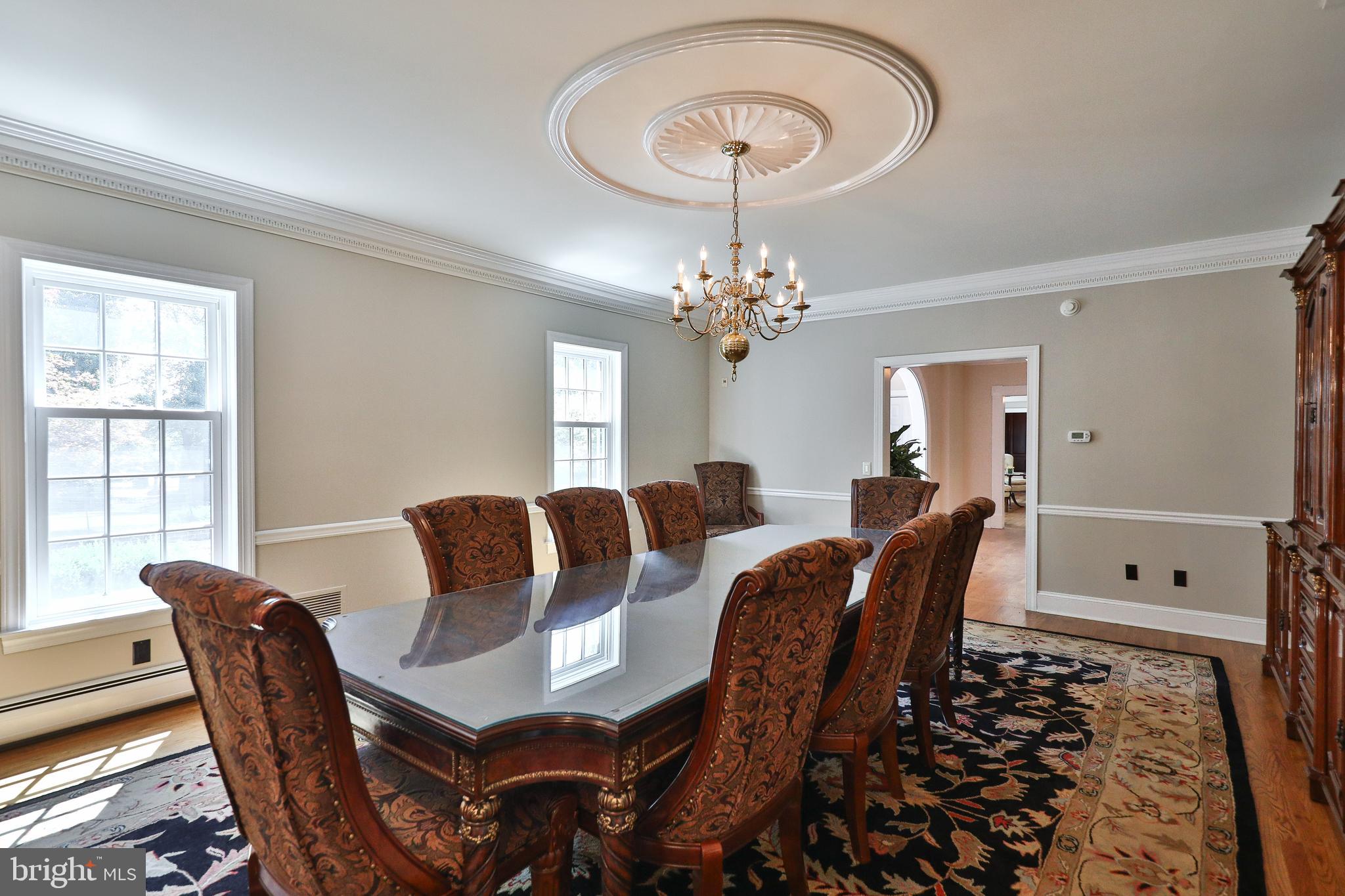 1345 Fording Brook Road Ambler, PA 19002 - Photo 7 of 60 Formal Dining Room w/ Hardwood Flooring
