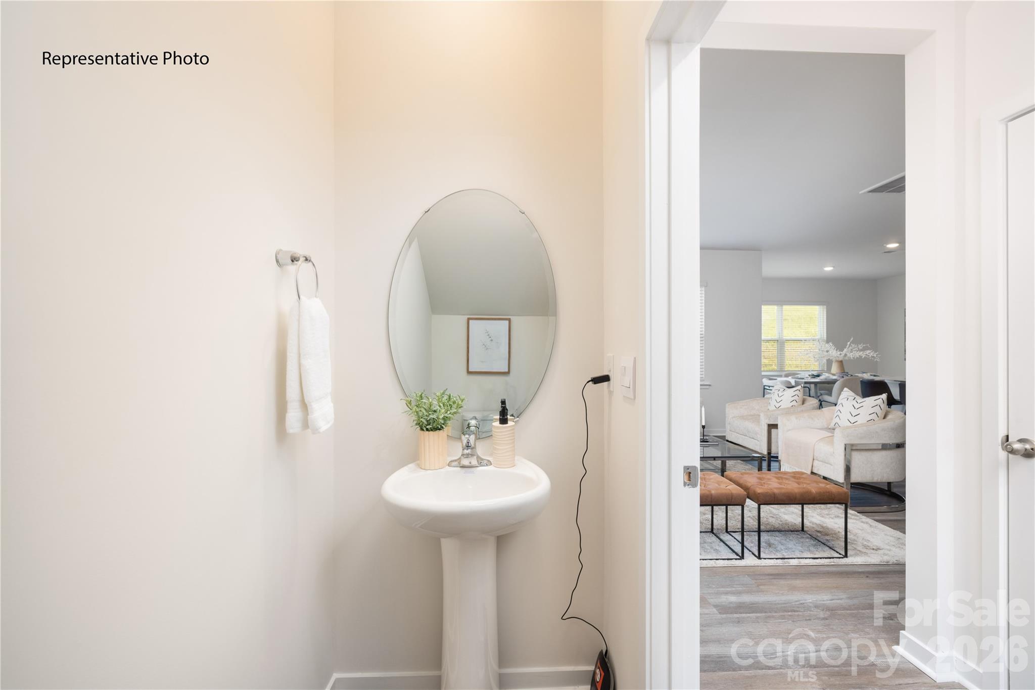 1406 Mammoth Road Hickory, NC 28602 - Photo 13 of 24 a room with a sink and a mirror
