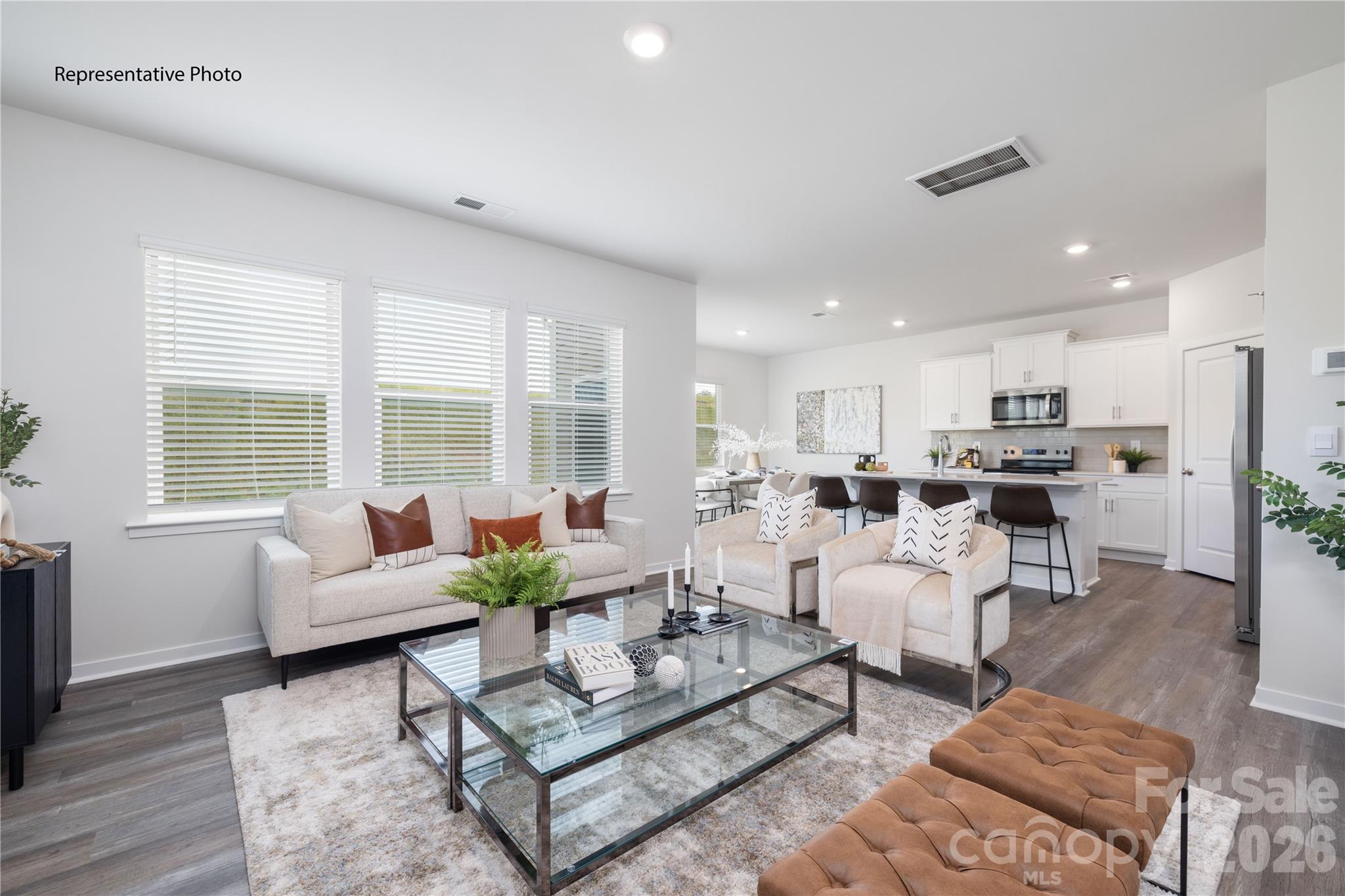 1406 Mammoth Road Hickory, NC 28602 - Photo 4 of 24 a living room with furniture kitchen and a large window