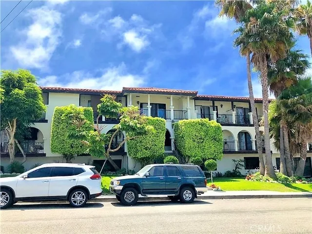 a car parked in front of a house