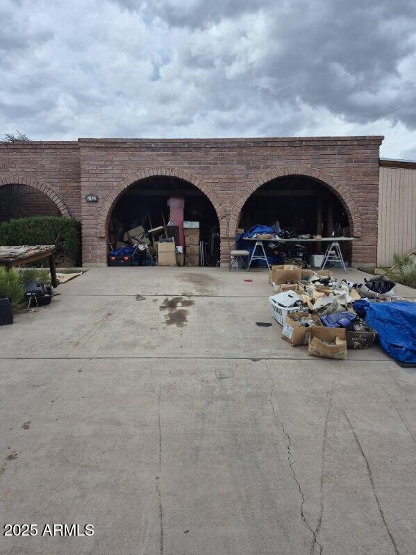 404 Calle Madrid Rio Rico, AZ 85648 - Photo 2 of 26 a close view of a car parked in garage