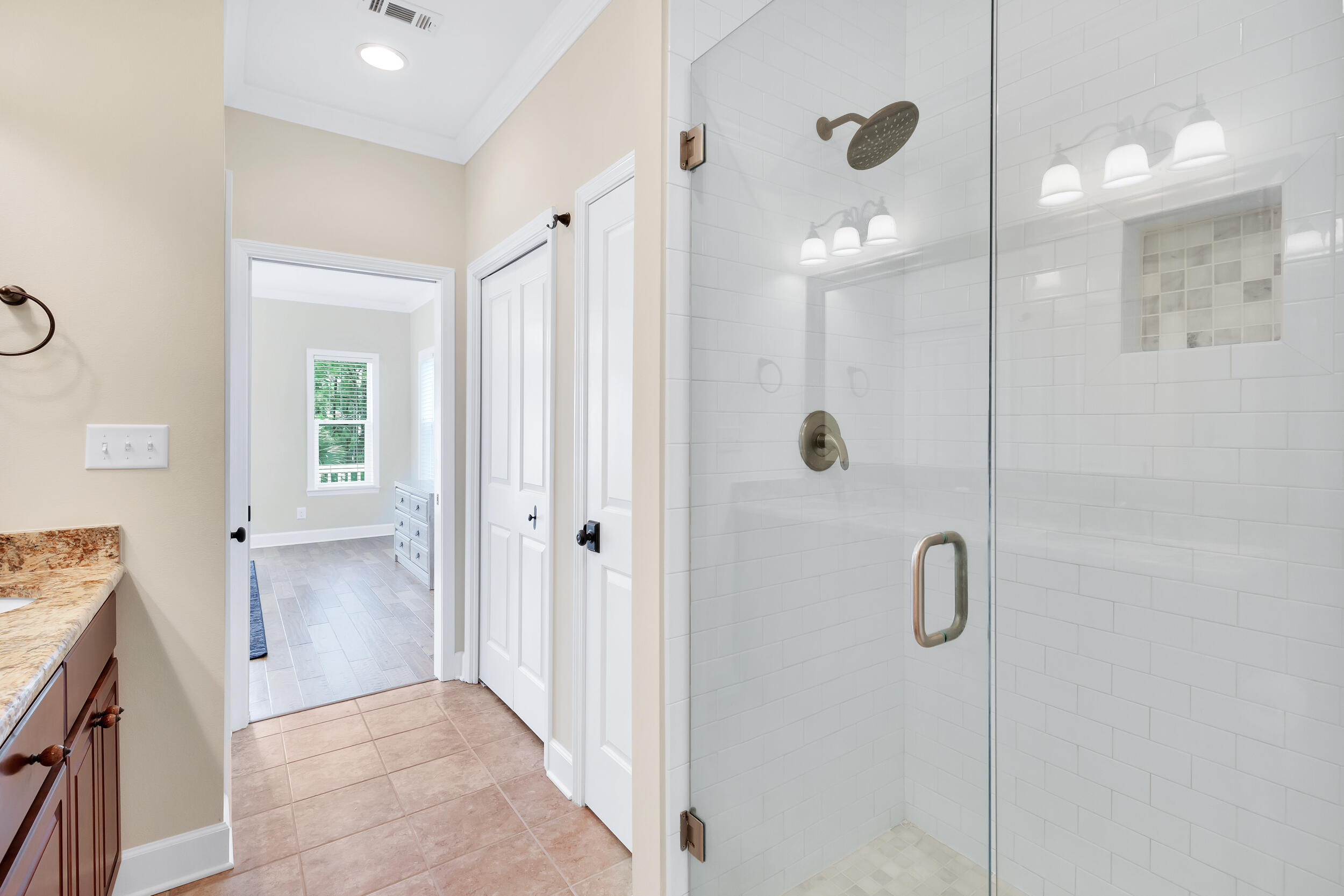 14 Crepe Myrtle Lane Santa Rosa Beach, FL 32459 - Photo 21 of 38 a bathroom with a shower