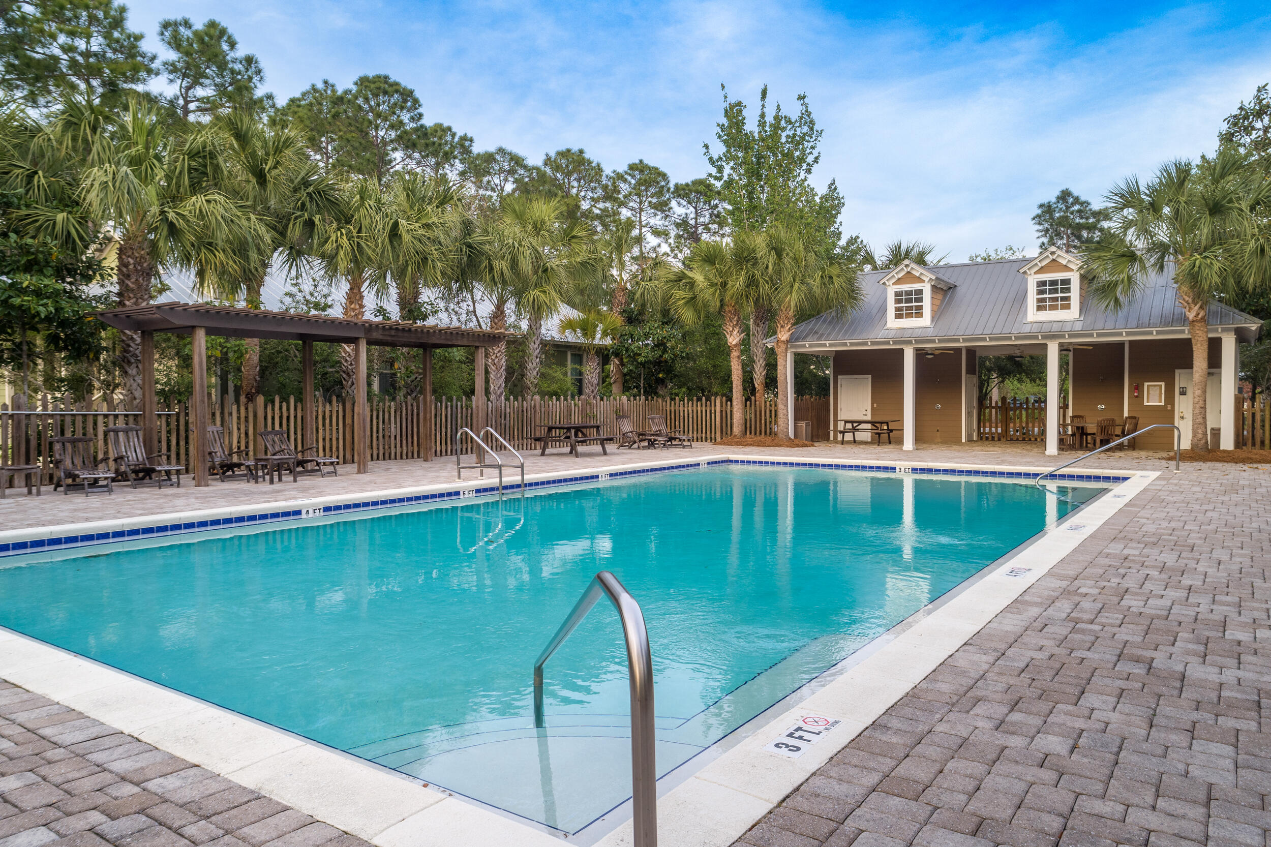 14 Crepe Myrtle Lane Santa Rosa Beach, FL 32459 - Photo 33 of 38 a view of a swimming pool with a patio
