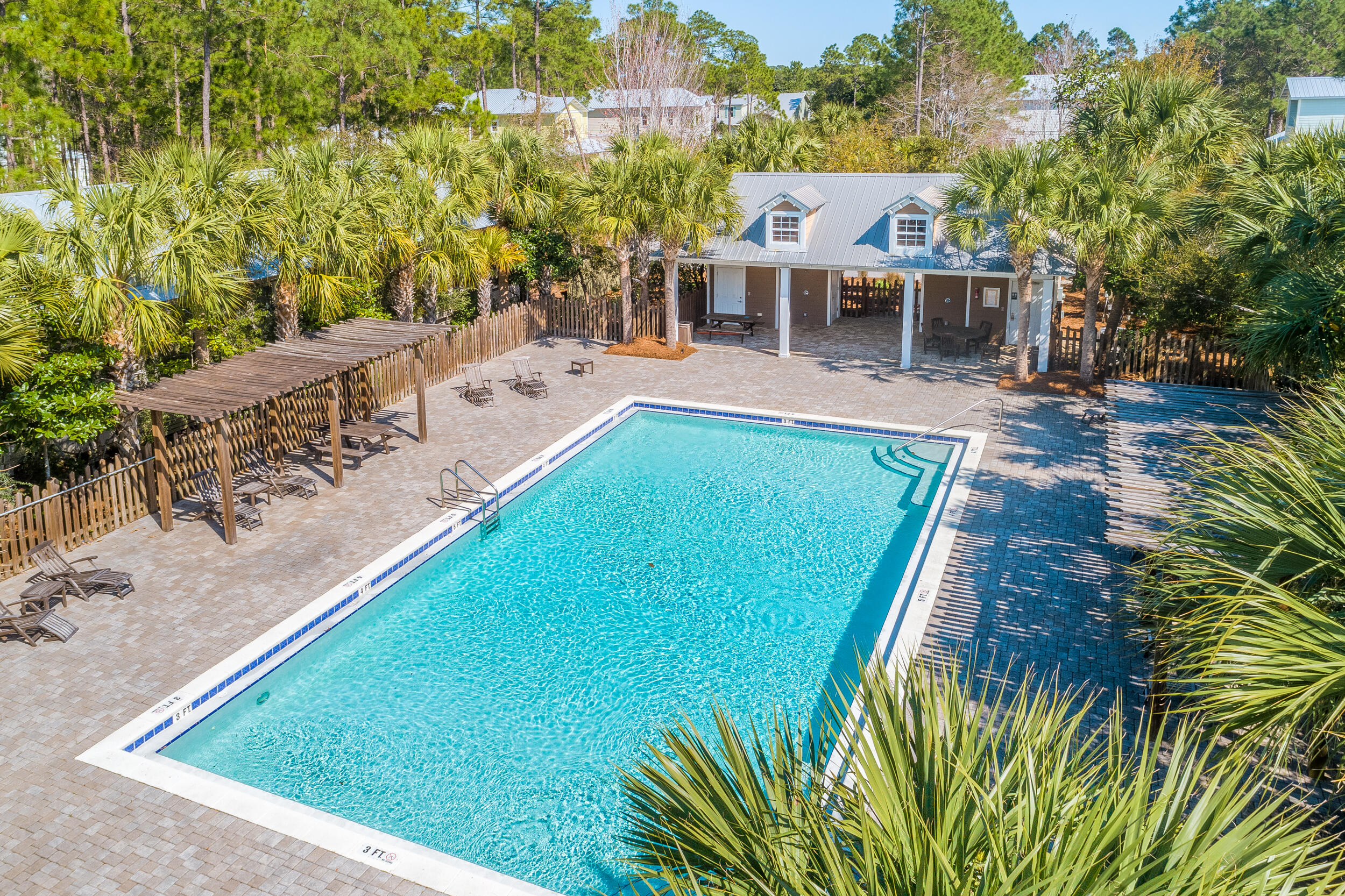 14 Crepe Myrtle Lane Santa Rosa Beach, FL 32459 - Photo 34 of 38 an aerial view of house with yard