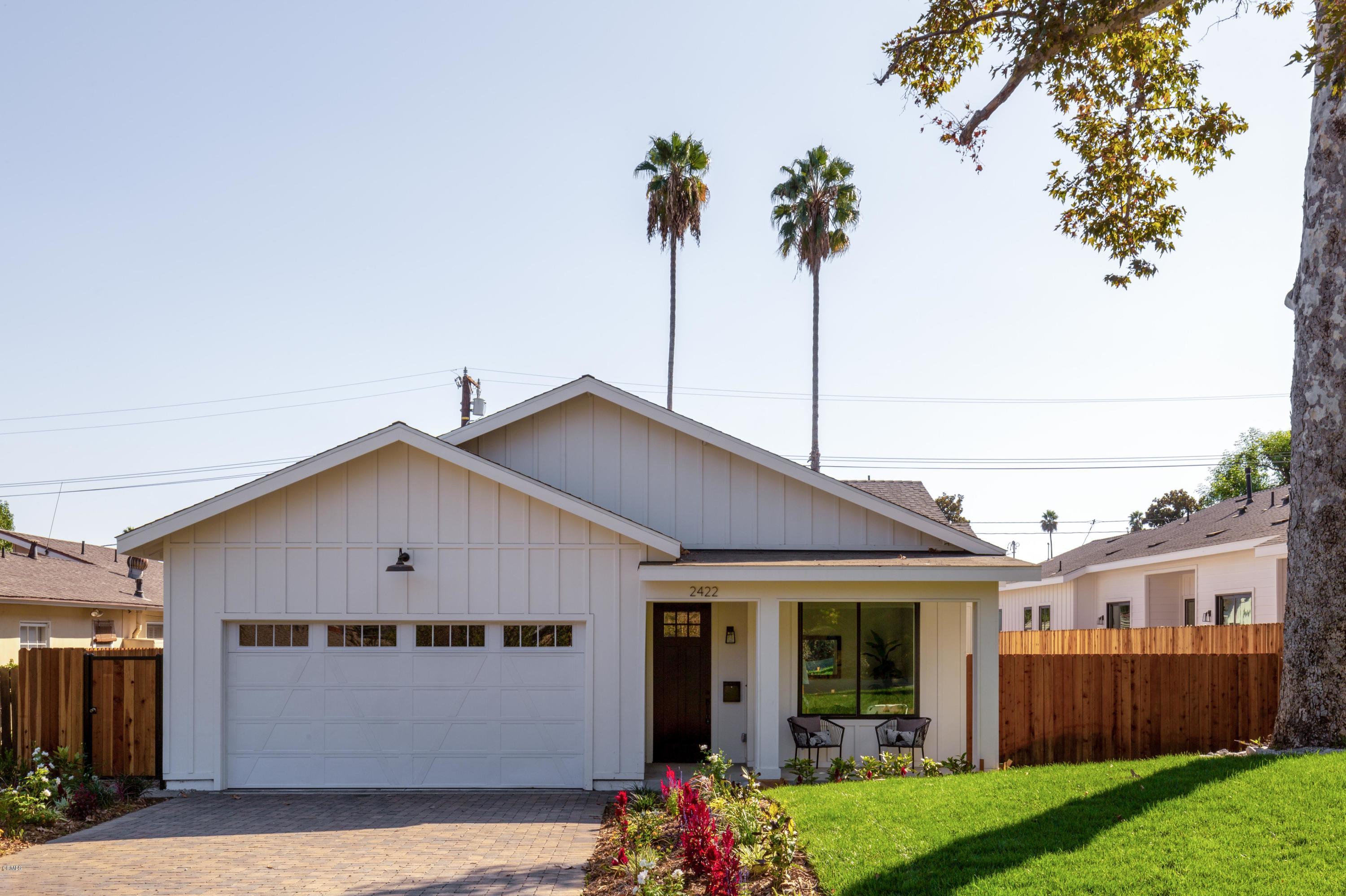 2422 Galbreth Road Pasadena, CA 91104 - Photo 1 of 1 a front view of a house with garden