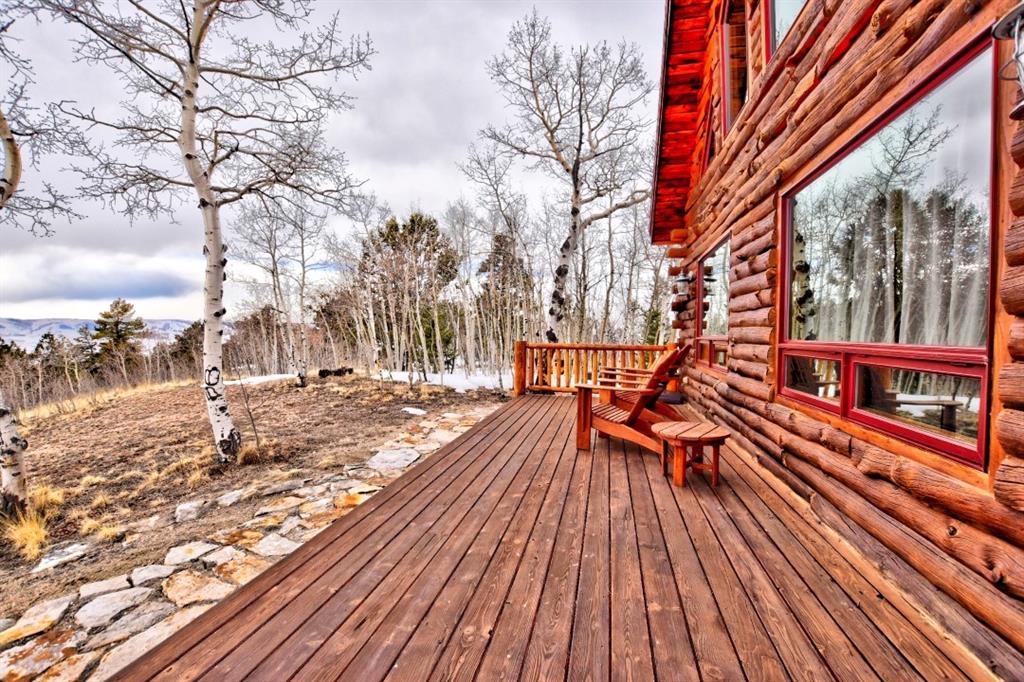 883 Osprey Road Como, CO 80432 - Photo 29 of 30 a view of balcony with wooden floor and outdoor space