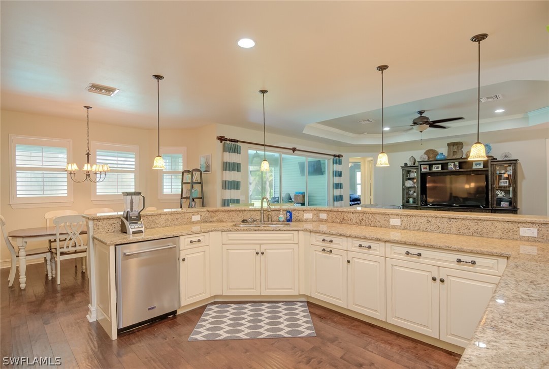 4030 Staley Road Fort Myers, FL 33905 - Photo 17 of 35 a kitchen with lots of counter space sink and appliances