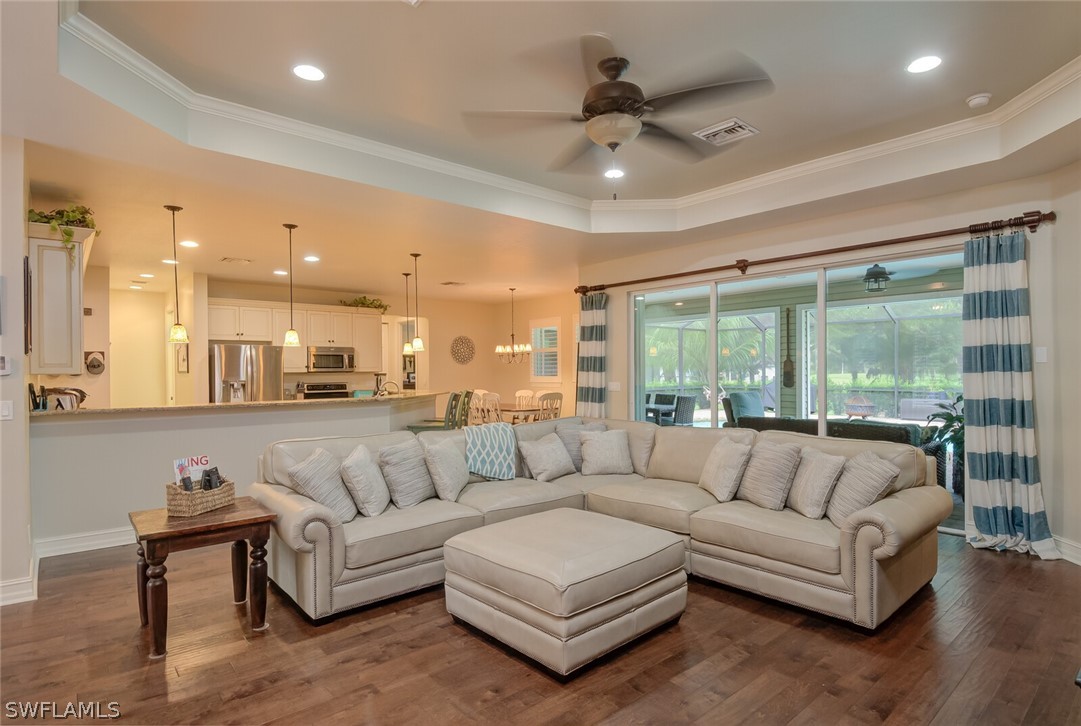 4030 Staley Road Fort Myers, FL 33905 - Photo 22 of 35 a living room with furniture and a large window