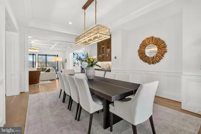 a view of entrance wooden floor and windows