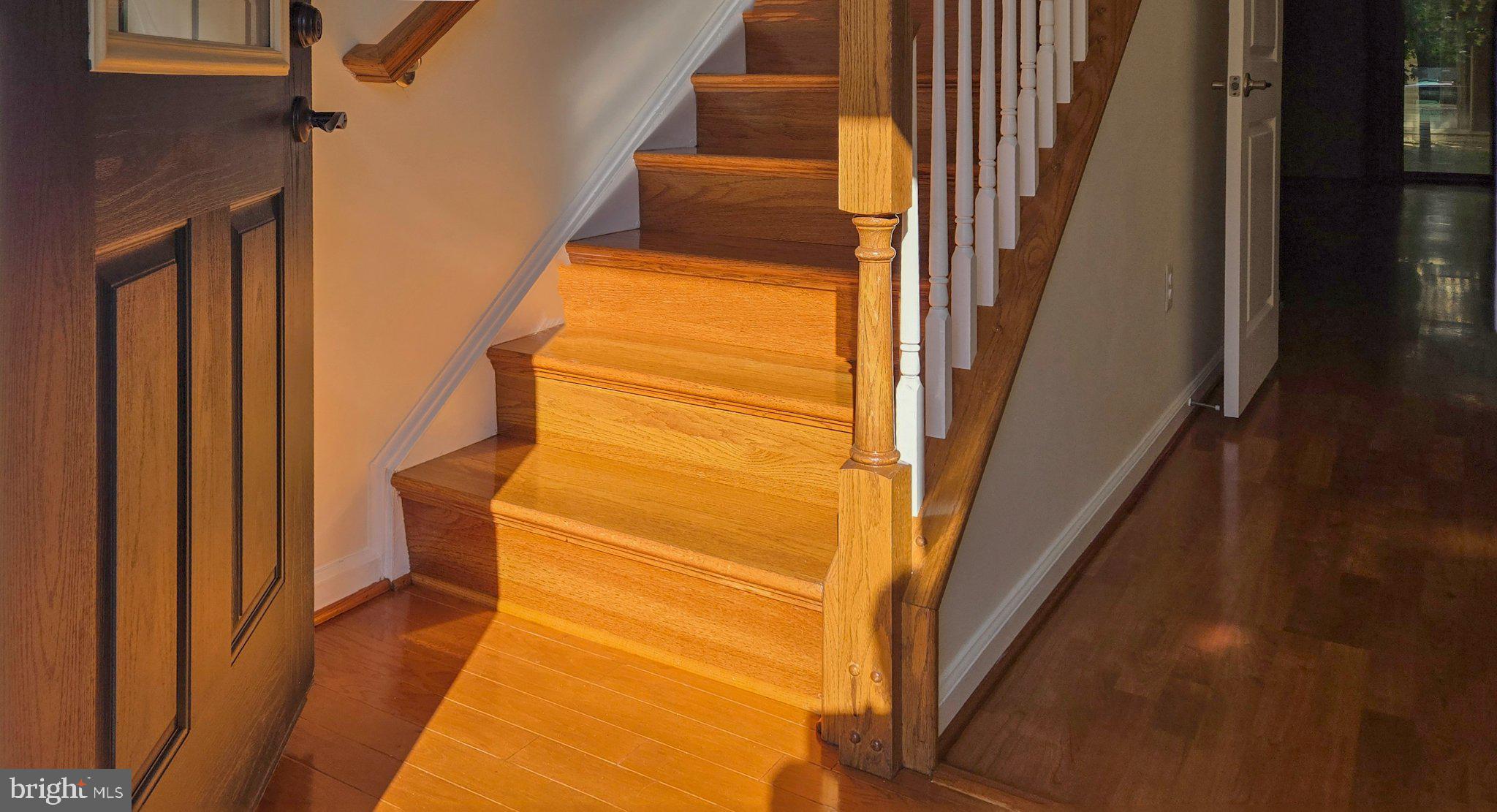 7339 Old Calvary Road Hanover, MD 21076 - Photo 3 of 22 Welcoming entrance with warm wood tones.
