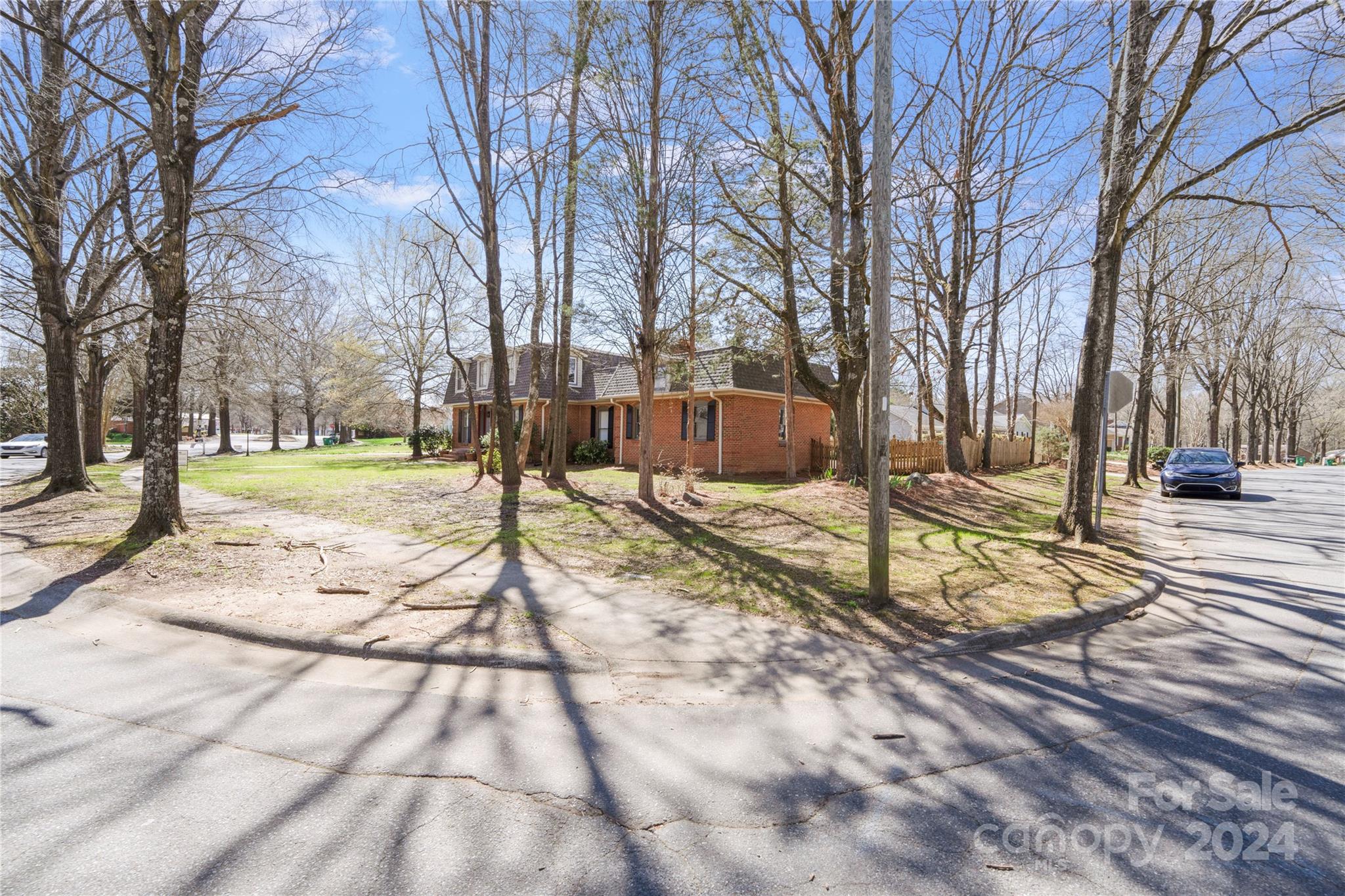7802 Ridgeloch Place Charlotte, NC 28226 - Photo 30 of 31 a street view with large trees