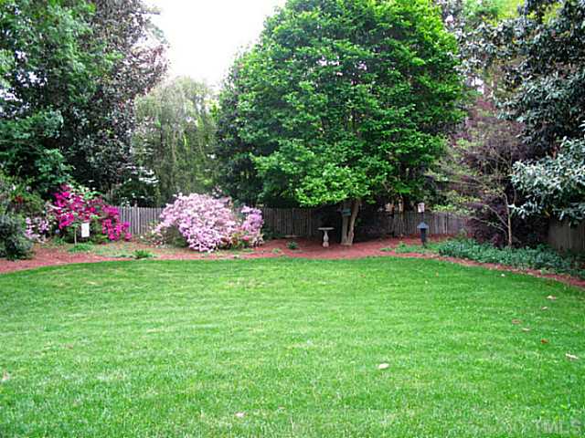 2532 Wake Drive Raleigh, NC 27608 - Photo 20 of 21 a garden view with a seating space