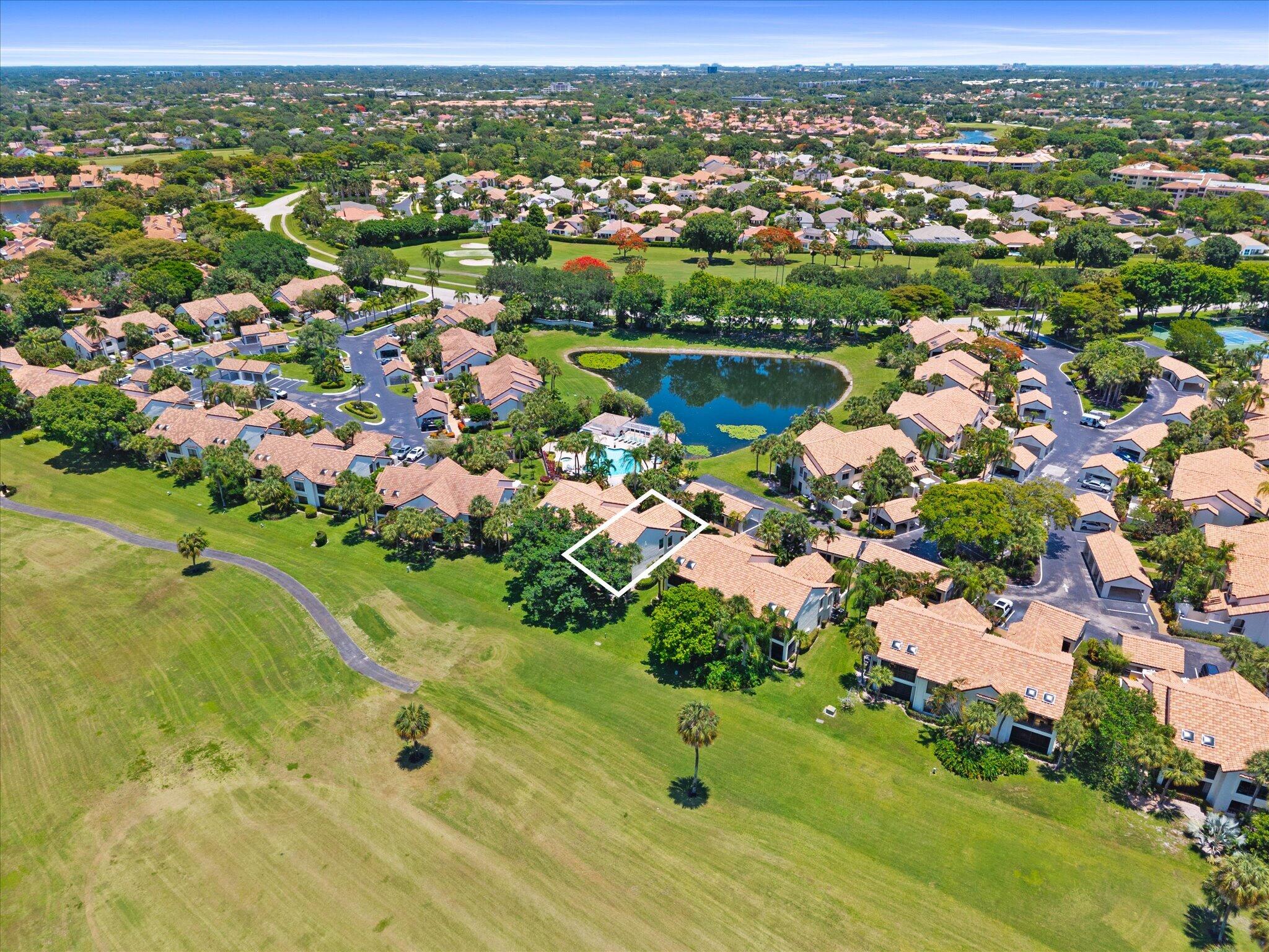 7884 Seville Place, Unit 1302 Boca Raton, FL 33433 - Photo 27 of 34 Aerial Neighborhood