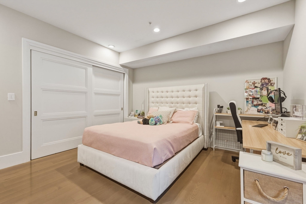 377 West First Street, Unit 5 Boston, MA 02127 - Photo 20 of 27 a bedroom with a bed and with closet