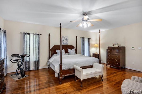 601 Carldan Road Richmond, VA 23227 - Photo 15 of 43 Main level Primary Bedroom with wood finished floo