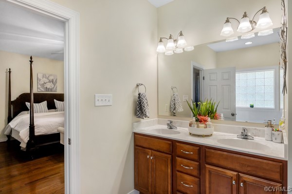 601 Carldan Road Richmond, VA 23227 - Photo 16 of 43 Ensuite bathroom with double vanity and lots of st